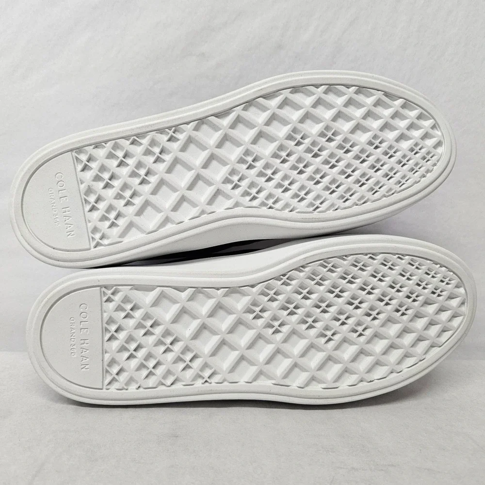 Cole Haan Grand Crosscourt Coaster Sneakers W32150 Black‎ White Women's Size 9